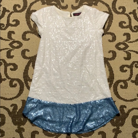 Design Lab Big Girl (10/L) Sequin Dress - Picture 1 of 1